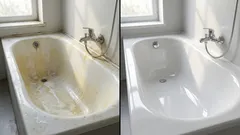 バスルームが再び真っ白に:他のすべてが失敗した場所で成功した方法