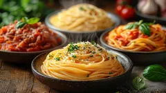 スリムな体の秘訣：炭水化物がほとんど含まれていないパスタ