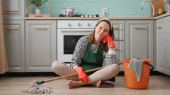 掃除のミスにより、わずか2時間後にはまたほこりが溜まってしまう